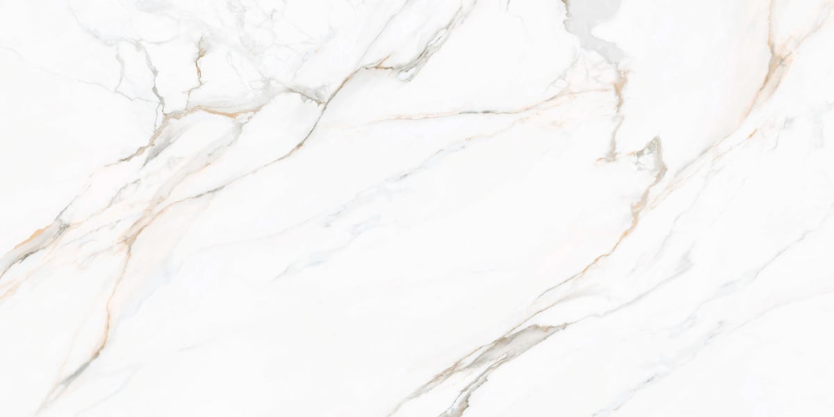 Luxury calacatta marble floor detail in a McLean Virginia home entrance